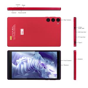C Idea 7 Inch Tablet 6GB RAM 128GB ROM With SIM Android Tablet PC For Students