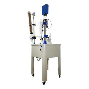 Explosion Proof Single Layer 30L Chemical Glass Reactor