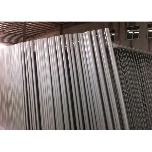 Free Standing Metal Fence Construction Fence Panels OEM / ODM Acceptable