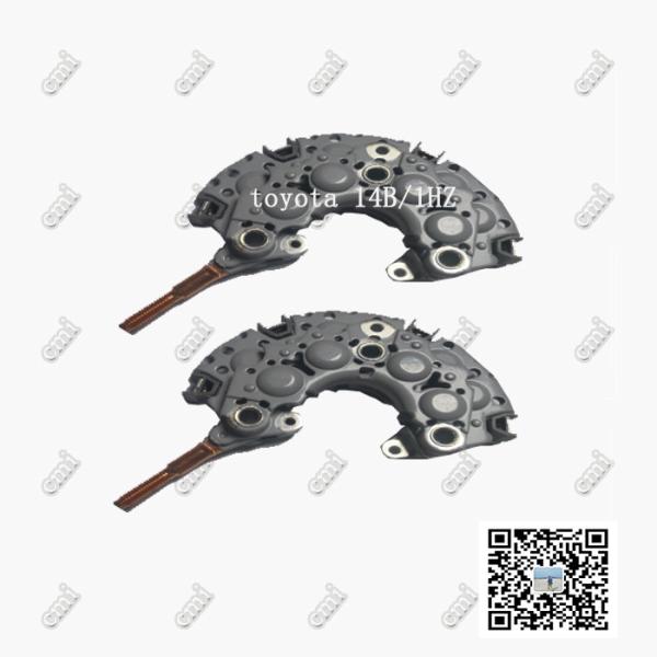 High Precision Vehicle Spare Parts Alternator Rectifier Fits Toyota 14b Coaster