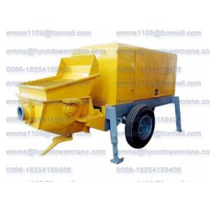 HBT40 Electric Concrete Pump Small Concrete Pump Concrete Trailer Pump