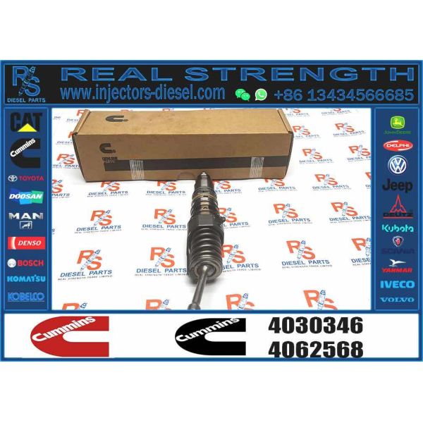 Buy Excavator Accessories Fast Delivery Fuel Injector 4088725 1521978 1764365 4030346 for CUMMINS QSKX15 Diesel Engine Spare Parts Construction Machinery at wholesale prices