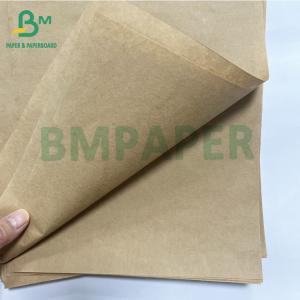 Food Packaging Recyclable Strong 40 50 GSM Natural Kraft Paper