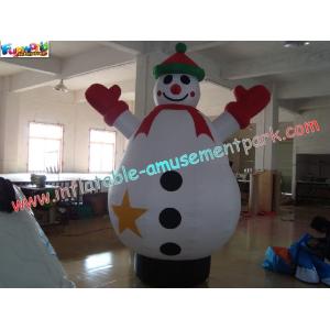 China Inflatable Snowman with oxford cloth use for advertising, Christmas Decorations on sale