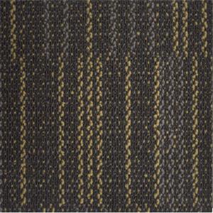 Shaggy machine woven PP carpet tiles for office