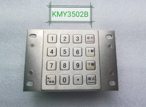 CE RoHS Ik07 Davo Metal Numeric Keypad Of ATM Machine