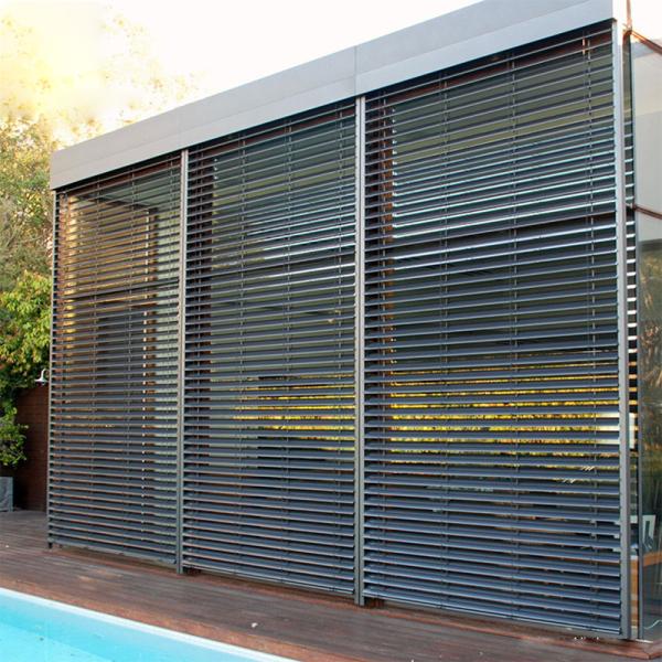Manual Open Aluminum Coils Blinds for Energy-Saving and Reduced Electricity Costs