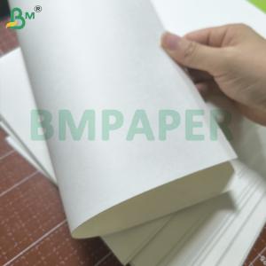 Liquid - Resistant White Bowl Paper With Polyethylene Coating One Side