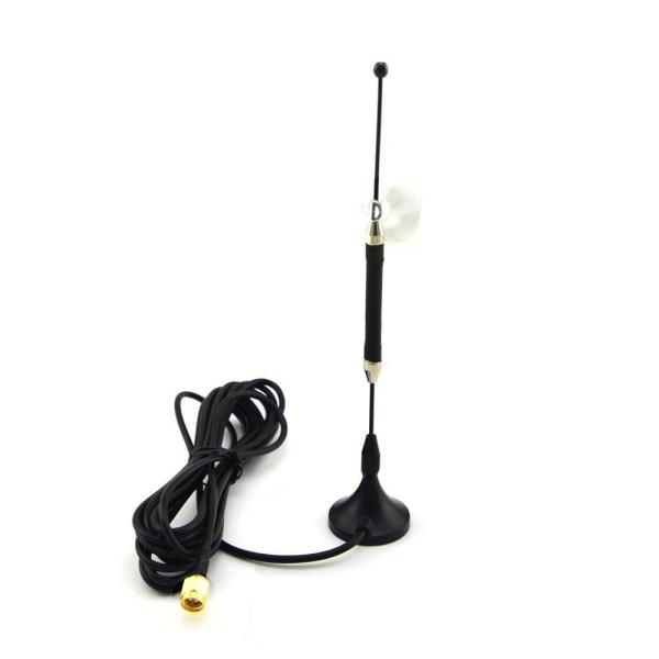 433 MHz Unity Gain Omni Antenna Magnetic Base and Male TS9 Connector 50 ohms Impedance