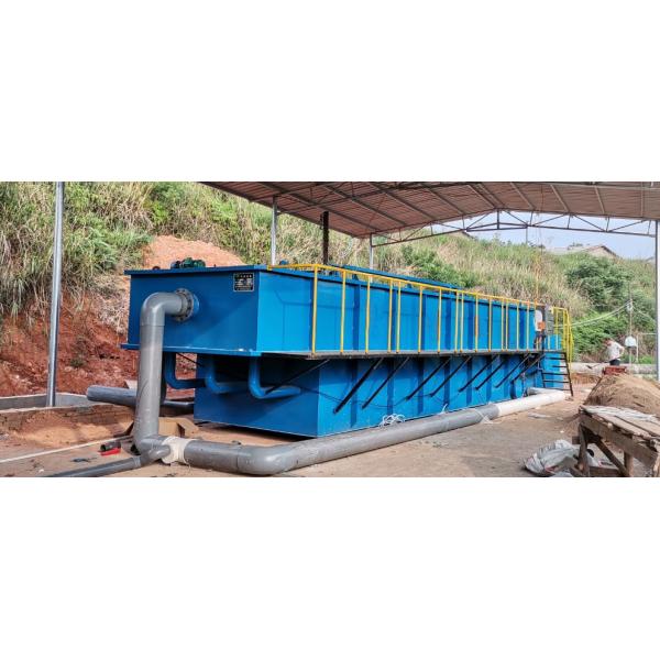 integrated packaged containerized commercial sewage wastewater treatment