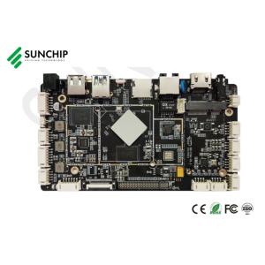 Quality Quad Core A55 ARM Board 2GB RAM MIPI/EDP/LVDS Display Rockchip RK3566 PCBA Development Android 11 Main Board for sale