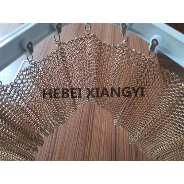 Buy Lightweight Aluminum Coil Decorative Metal curtain For Restaurant at wholesale prices