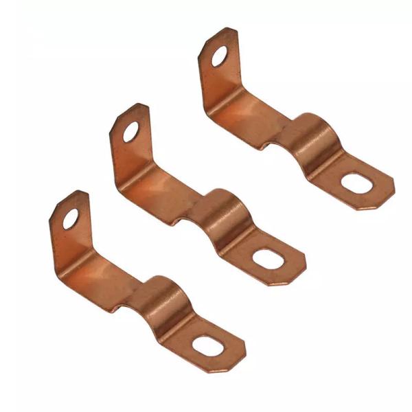 Buy Flexible Nickel Plated Flat Copper Busbar Jumper Powder Coated at wholesale prices