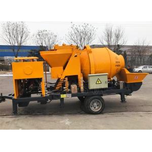 Light Weight Mobile Foam Pump , Self Loading Concrete Mixer With Pump