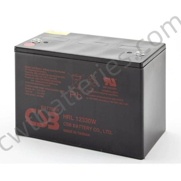 CSB HRL12330W Hitachi Agm Valve Regulated Vrla Gel Battery 12V 330W UPS Batteries