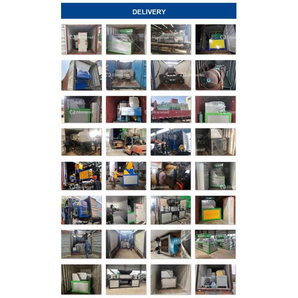 Industrial Dual Shaft Shredder Machine Metal/Tire/Plastic Hydraulic System Shredding Crusher Machine