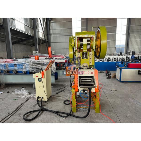 25ton Puncher roll forming machine tile making machinery work manual