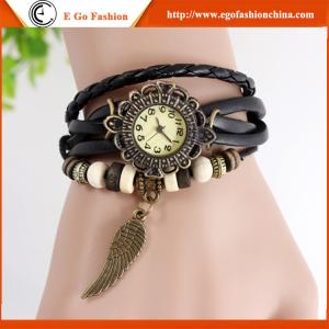 Korean Fashion Jewelry Watch Retro Leather Watches OEM Watch Quartz Analog Watch