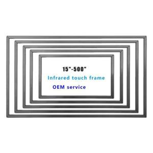 55 Inch Industrial Grade IR Touch Panel With Humidity Range Of 20%-90% RH And DC