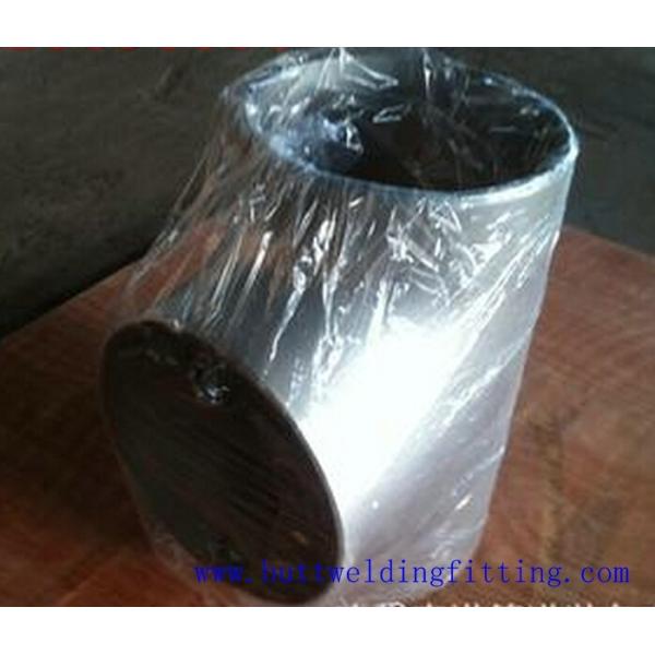 UNS S32750 Butt Weld Fittings / 1 - 48inch Asme B16.9 Duplex Seamless Steel Tee