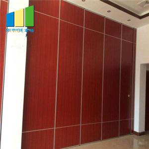 Commercial Furniture Folding Partitions System Soundproof Sliding Partition