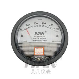 Plastic Micro Low Differential Pressure Gauge For Air Pressure Gauge Plastic