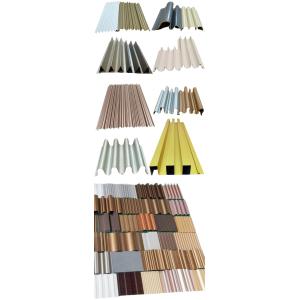 China 6063 Aluminium Alloy Profile Corrugated Cladding Decorative Great Wall Panel on sale