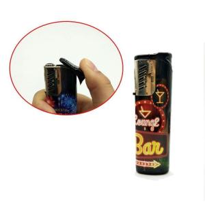 Convenient Cigarette Windproof Torch Lighter with Phone Ring and Jet Flame