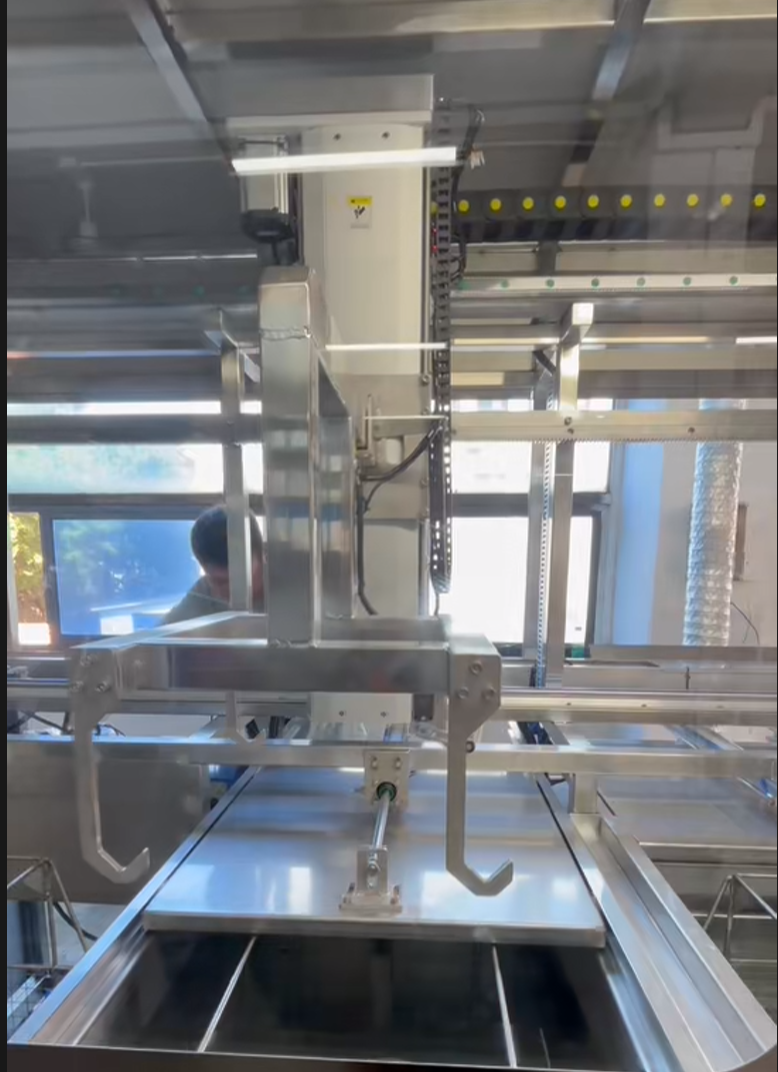 SME-3048 Pass Through Ultrasonic Cleaning Machine Automatic Loading And Unloading Hot Air Drying