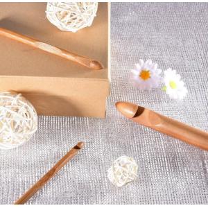 Hand Woven Gifts Bamboo Circular Knitting Needles Carbonized Bamboo Crochet
