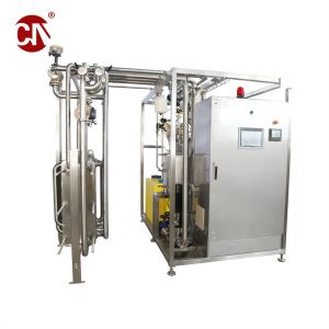 Continuous Operation UHT Milk Juice Sterilizing Machine with 1000L Per Hour