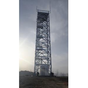 Lattice Angular Steel Platform Mountain Forest Outlook Fire Observation