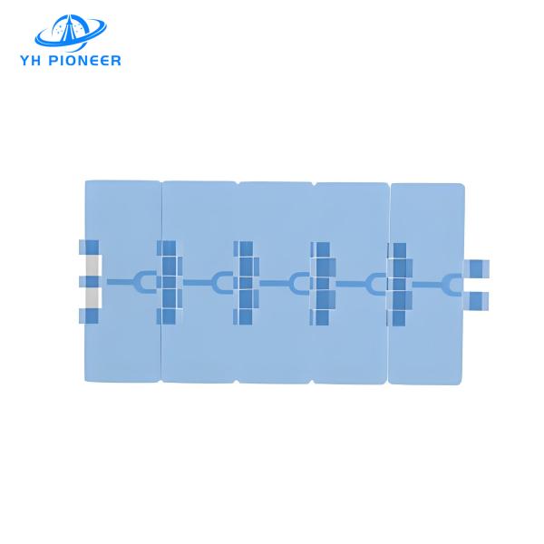 Long Lasting Anti Static POM Single Hinge Chain For ESD Safe Industrial Conveyor