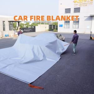 EV Fire Blanket Gray 550℃ Thermal Resistance for Lithium Battery Fires