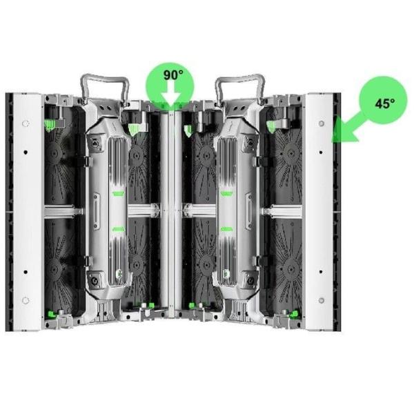 P2.6mm 500x500mm Rental Outdoor LED Display 3840Hz With Removable Power Box 1