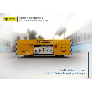 Battery Power Feeding Steel Structure Rail Transfer Cart for Transferring