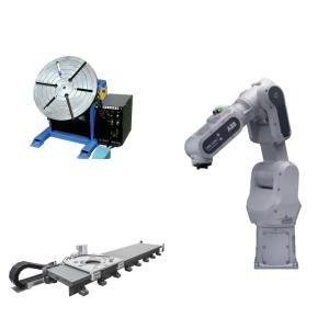 6 Axis ABB CRB 1100 -4/0.475 Robot Arm With Guide Rails And Manipulator As ABB
