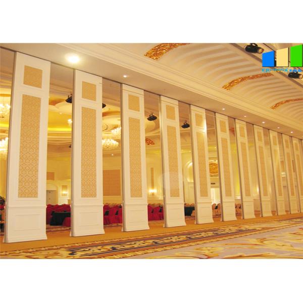 100mm Thickness Mordern Hotel Banquet Hall Decorative Folding Partition Walls