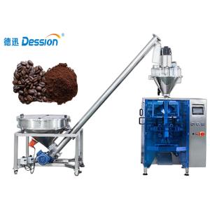 PLC Control Coffee Powder Filling Packing Machine In Hot Seal