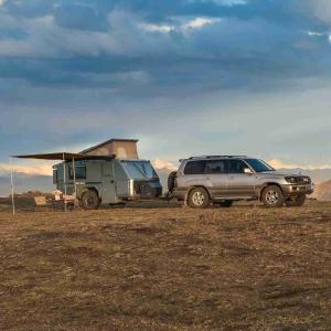 Quality Overlanding NJSTAR Travel Trailer Customize Off Road Hybrid Camper Trailers for sale