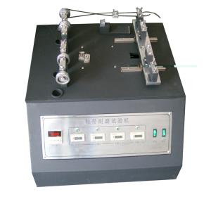 Abrasion Resistance Footwear Testing Equipment , Shoelace Abrasion Tester