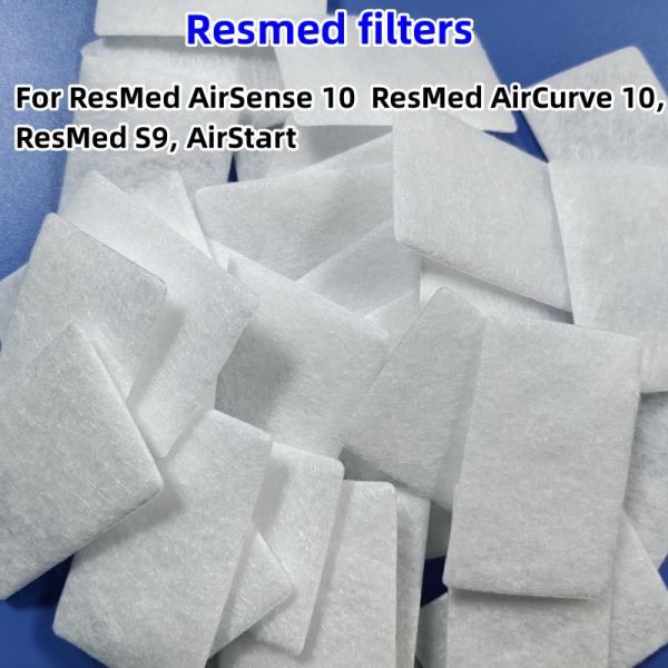 BV Disposable Cotton CPAP Filters For Resmed Airsense S9 S10 CPAP Air Filter