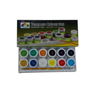 Metallic Primary Acrylic Paint Colors , Tempera Colour Set Paint Color Pigments