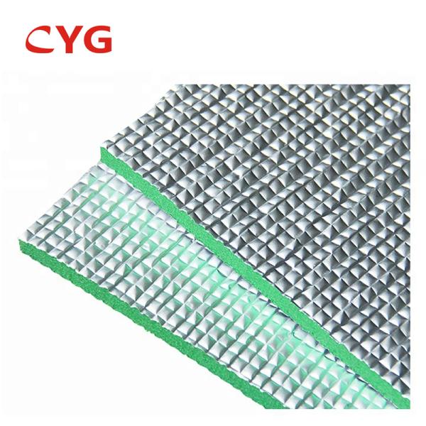 Aluminum Foil Panel Acoustic Board Building Material Polyethylene Foam