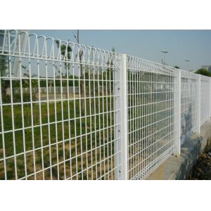 3m Width Roll Top Mesh Fencing Dark Green Pvc Coated For Security And Privacy