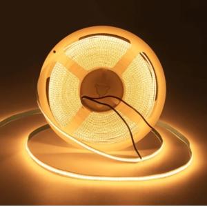 High Luminous Flux 1000lm COB LED Strip Light for 12V 24V Flexible Lighting