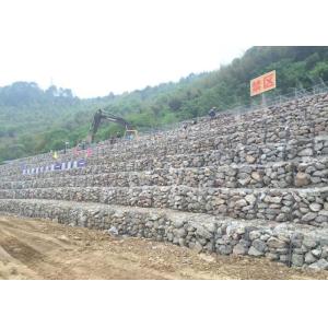 2.7mm Plastic Coated 80x100mm Gabion Wall Mesh