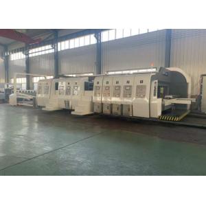 High Definition Flexo Printer Slotter Machine 180 Pcs/Min With Pneumatic
