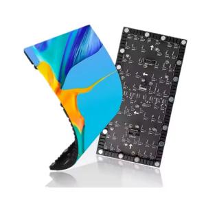 P3 Flexible LED Display Screen Panel Multiple Pixels FCC Certificated