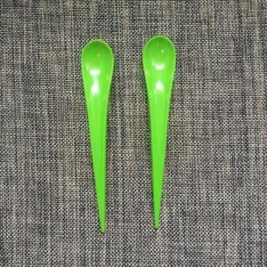 20cm PS Disposable Water Drop Style Ice Cream Spoon